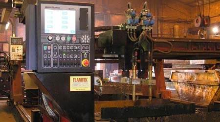 Flamtek profile cutting machine parts and servicing